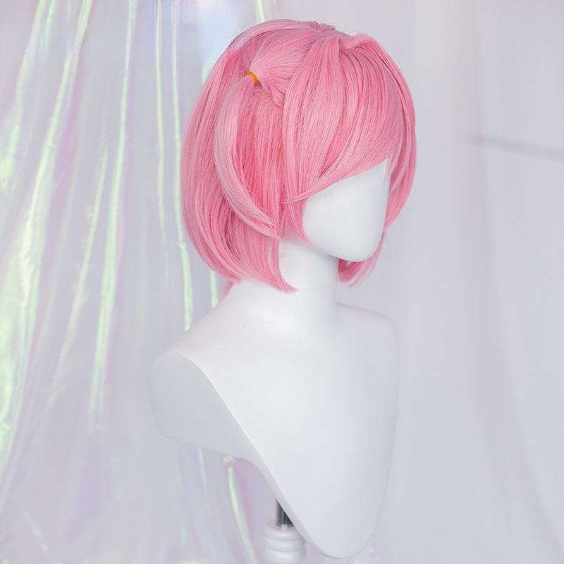 Doki Doki Literature Club Natsuki Cosplay Wig