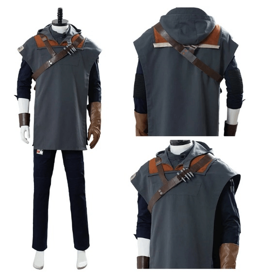 Star Wars Jedi Fallen Order Cal Kestis Uniform Cosplay Costume - CrazeCosplay