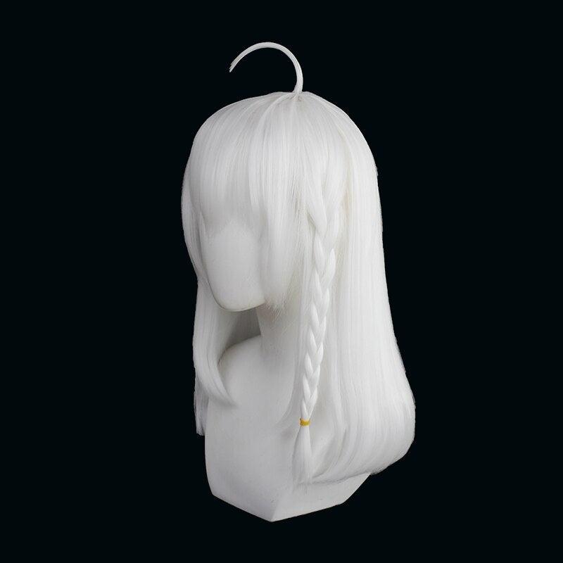 Anime Cosplay Wigs Shirakami Fubuki Cosplay Heat Resistant Synthetic Wig Hair Halloween Party Cosplay Wig - CrazeCosplay