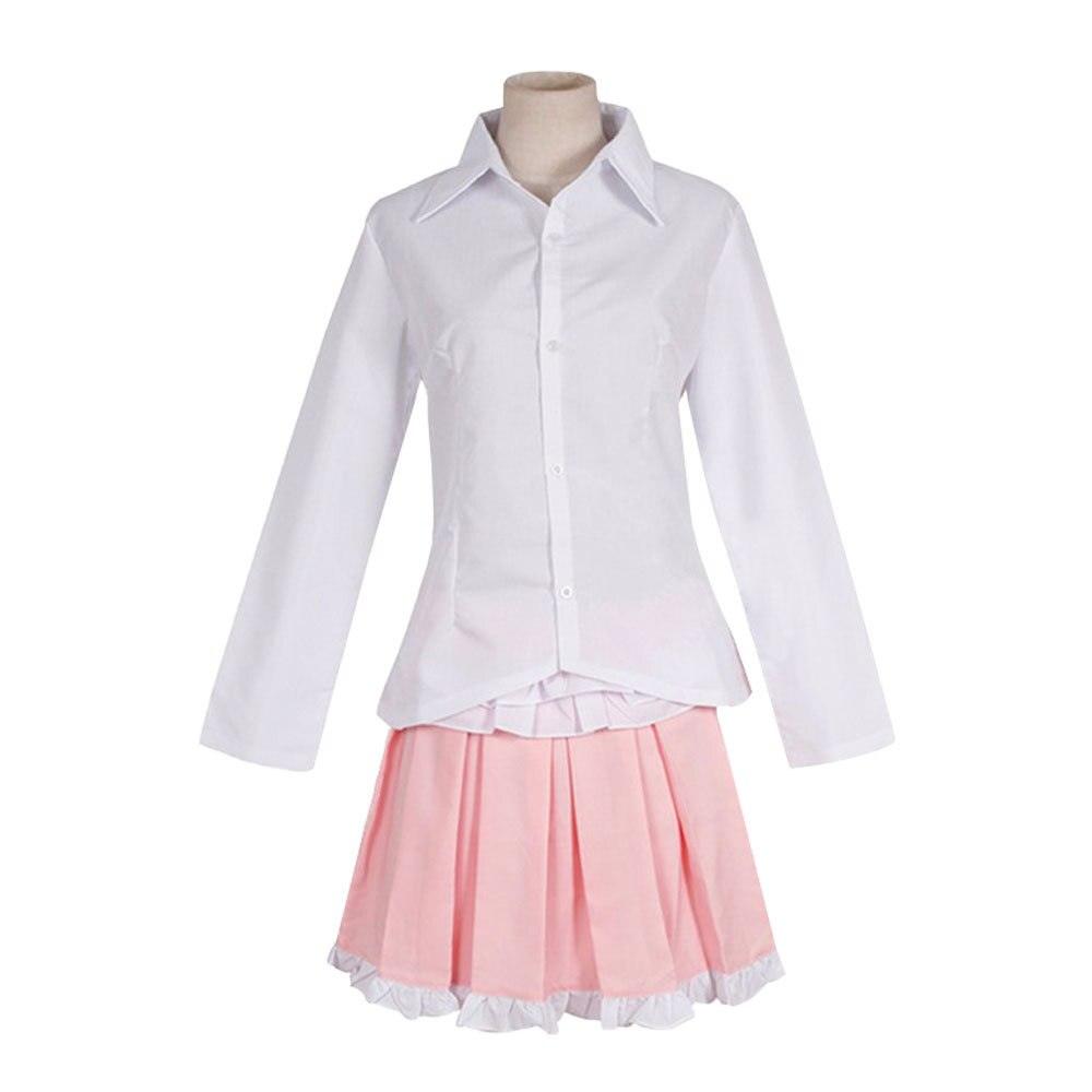 Anime Super Danganronpa 2 Monomi Uniform Pink White Rabbit Cosplay Costume