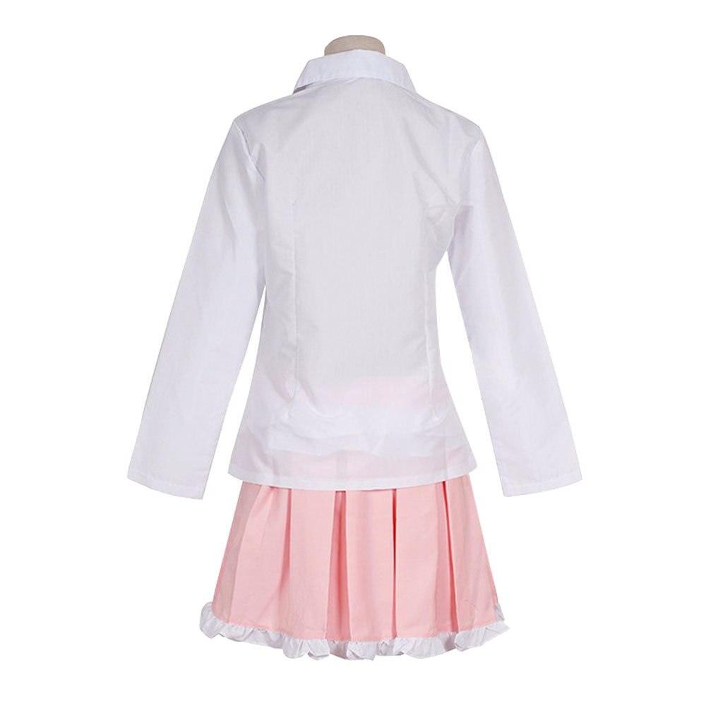 Anime Super Danganronpa 2 Monomi Uniform Pink White Rabbit Cosplay Costume