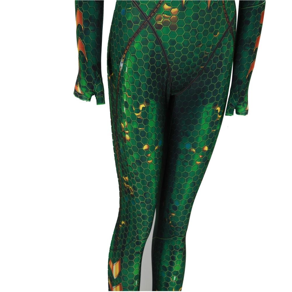 Aquaman Mera Queen Cosplay Zentai Costume - CrazeCosplay