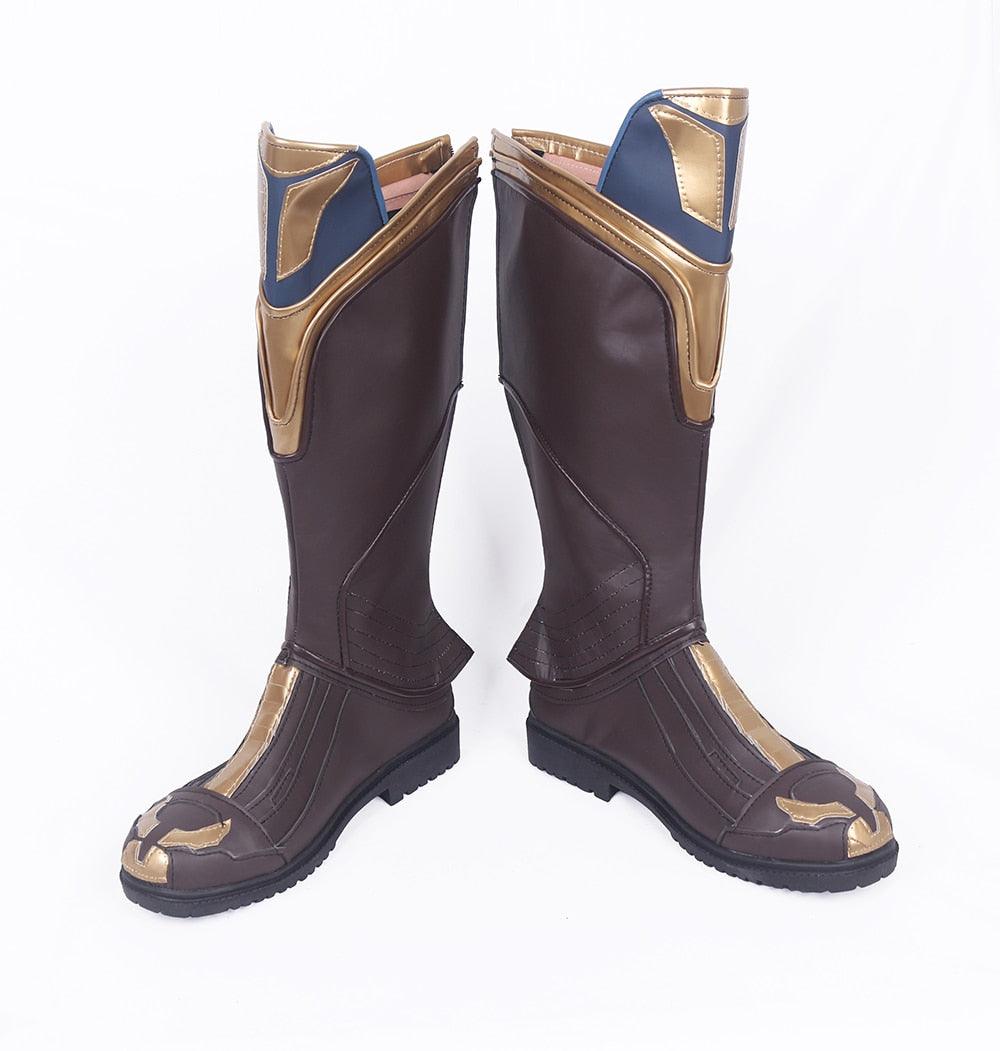 Avengers Infinity War Thanos Cosplay Boots Shoes Custom Made Halloween Prop - CrazeCosplay