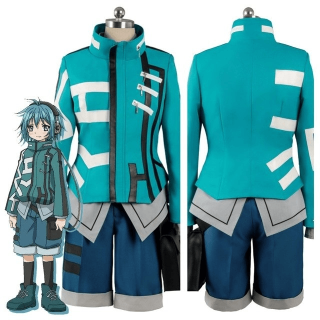 clockwork planet miura naoto uniform halloween cosplay costume - CrazeCosplay