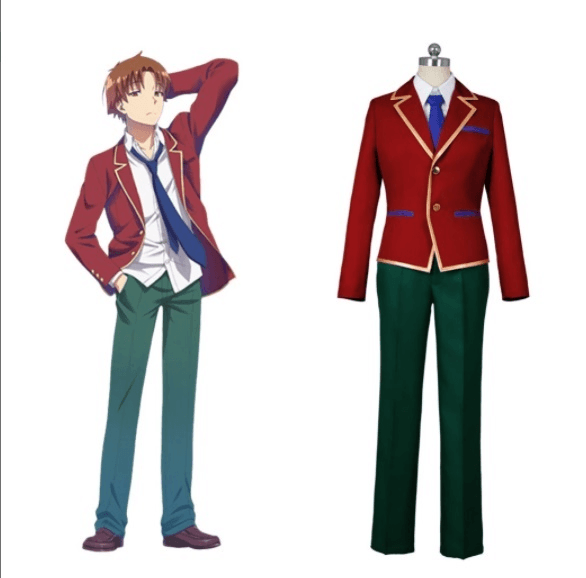 classroom of the elite kiyotaka ayanok ji uniform cosplay costume - CrazeCosplay