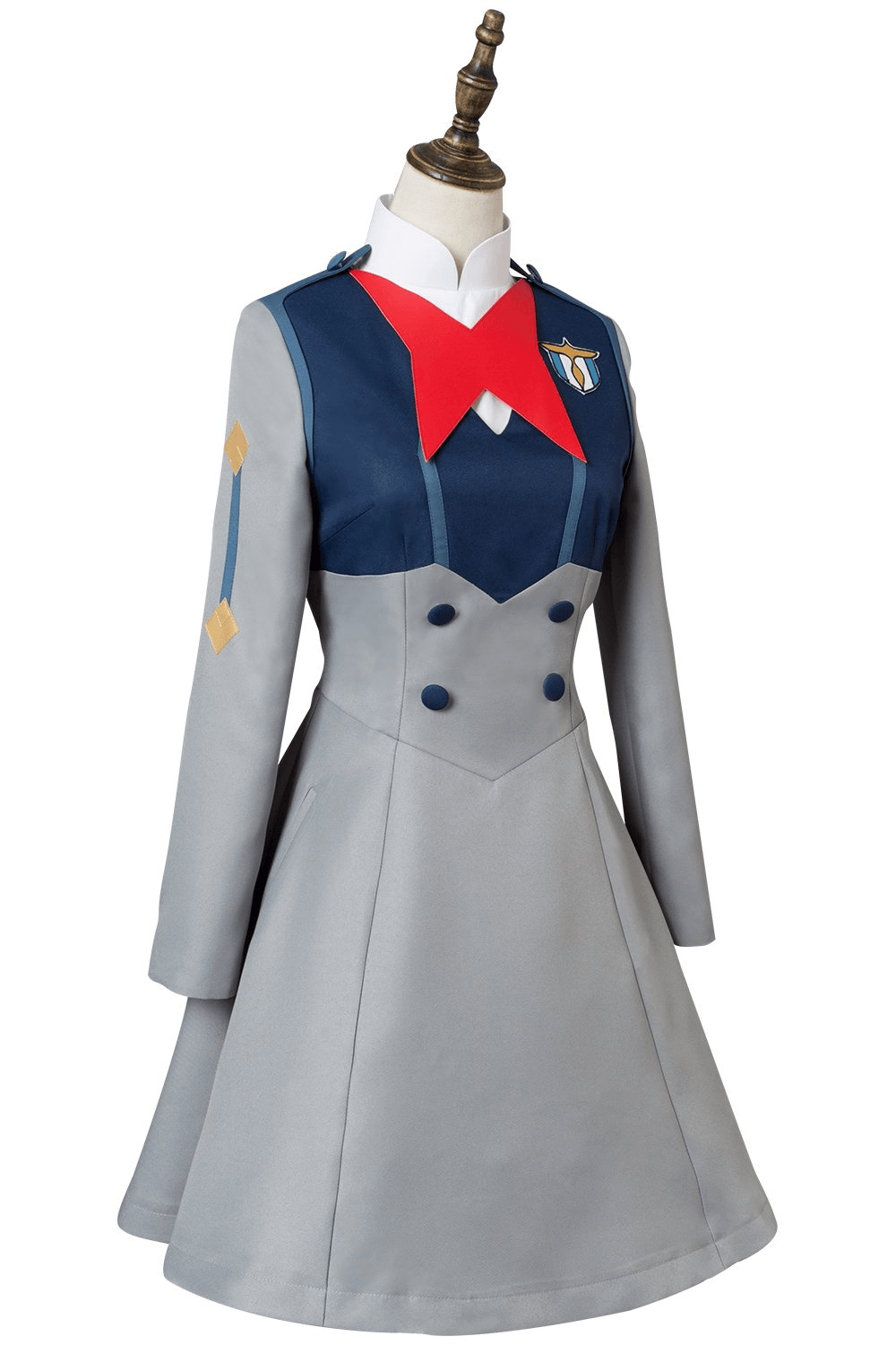 Darling In The Franxx Ichigo Code 015 Girls Uniform Dress Cosplay Costume - CrazeCosplay