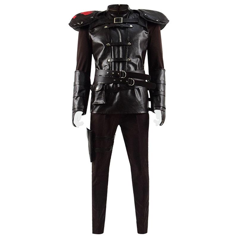 How To Train Your Dragon Hiccup Cosplay Costume PU Men's Outfit Full Set - CrazeCosplay