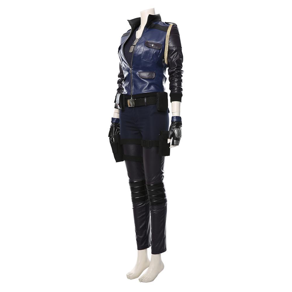 Kitana Mortal 11 SONYA Cosplay Costume Adult women Suit Outfit Halloween Carnival Coostumes - CrazeCosplay