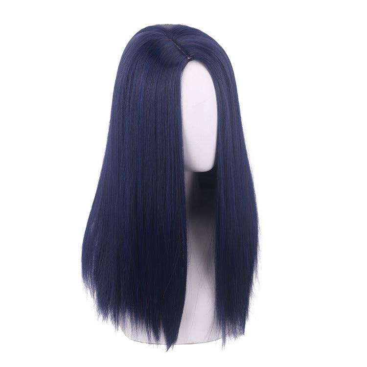 Caitlyn Kiramman Navy Blue Cosplay Wig