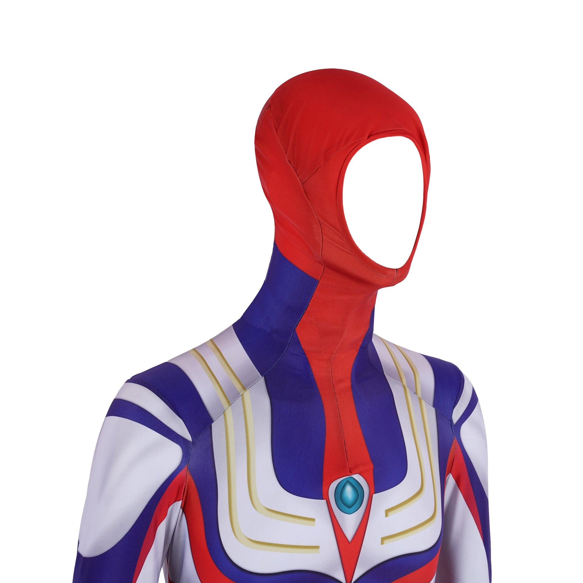 Ultraman Tiga Cosplay Costume Ultraman Suit Adults Kids Superhero Halloween Zentai Bodysuit - CrazeCosplay