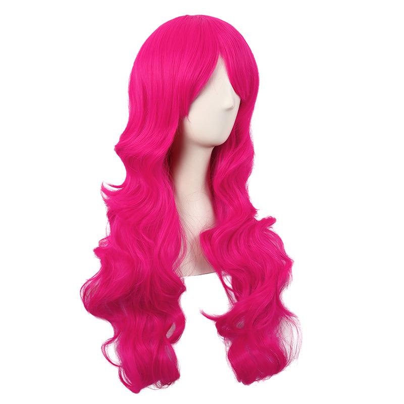 Starfire Cosplay Wigs Pink Teen Titans For Halloween Costume - CrazeCosplay