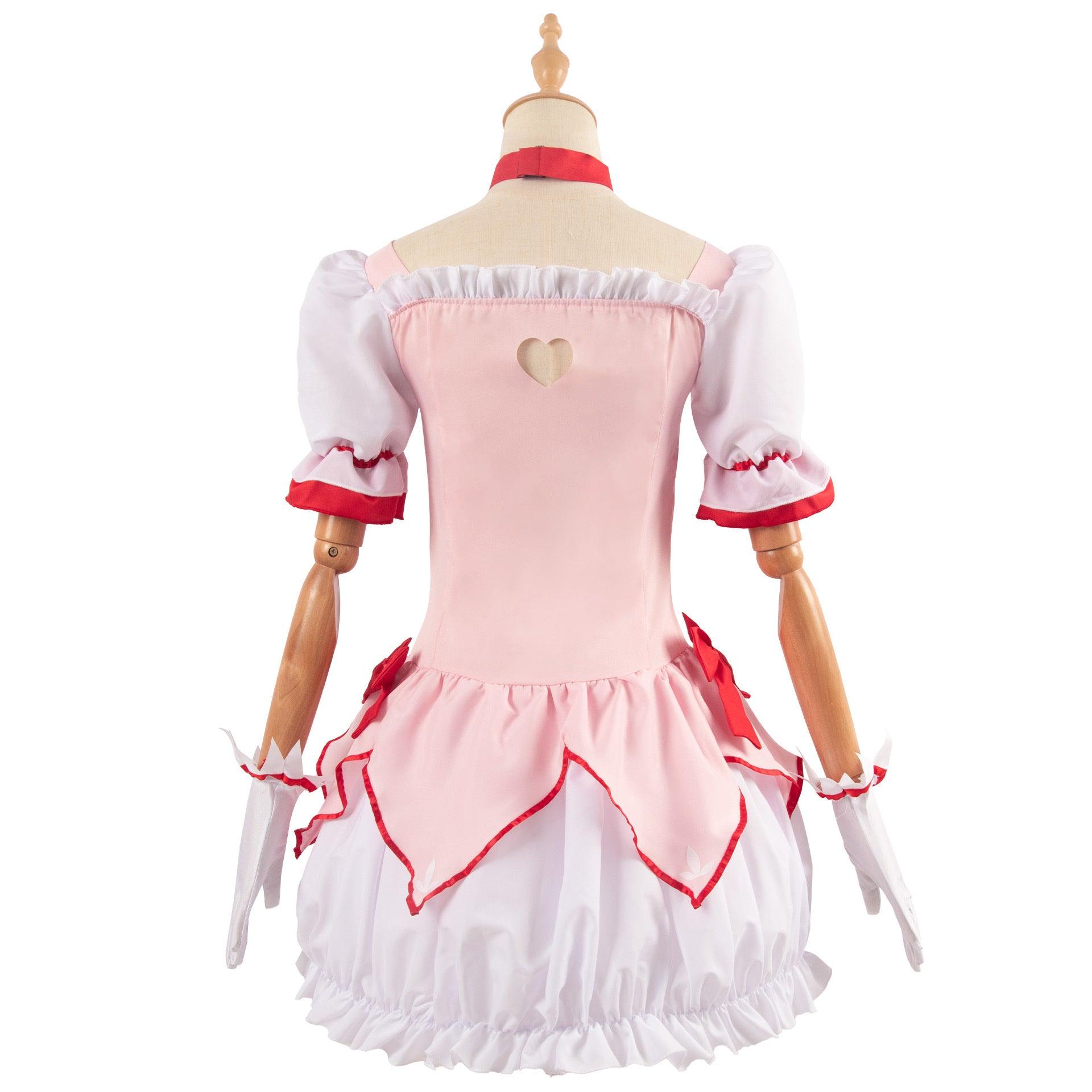 Puella Magi Madoka Magica Kaname Madoka Dress Cosplay Costume