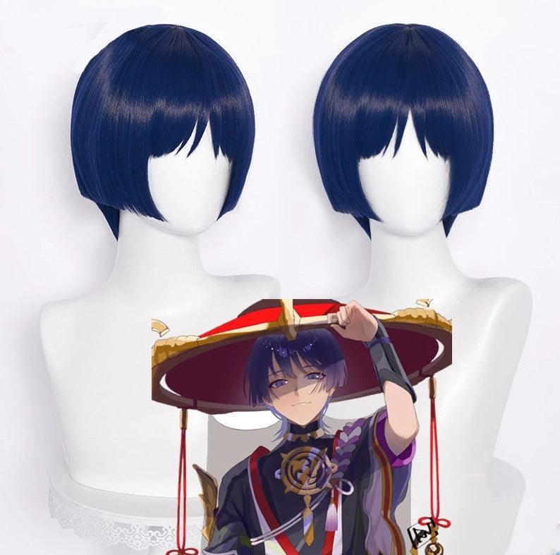 Genshin Impact Scaramouche Cosplay Wig - CrazeCosplay