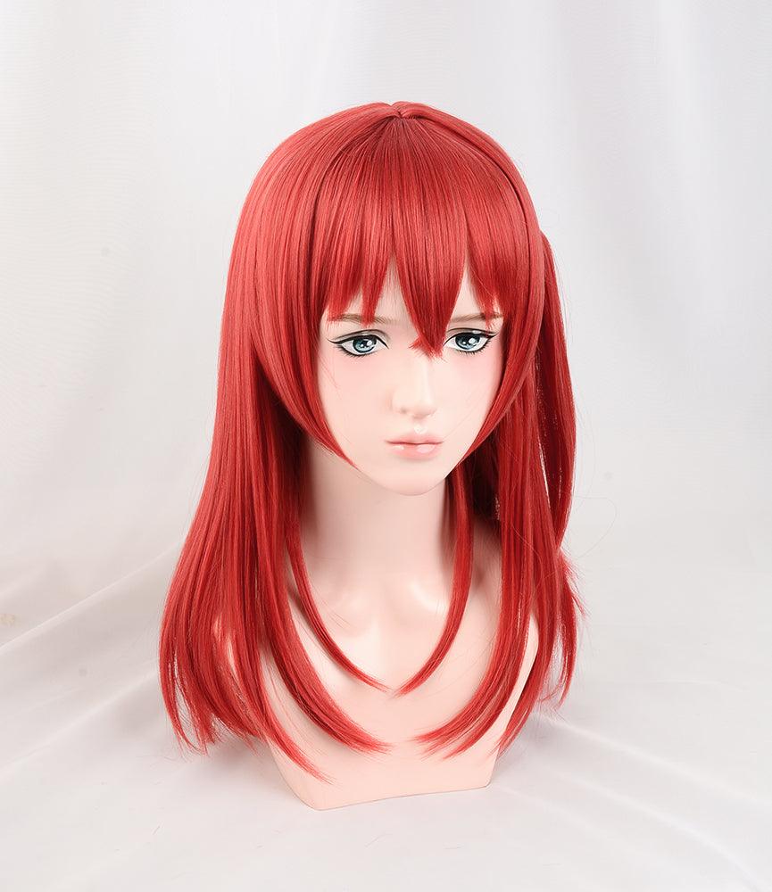 Kita Ikuyo Red Wig Bocchi The Rock Cosplay Wig - CrazeCosplay