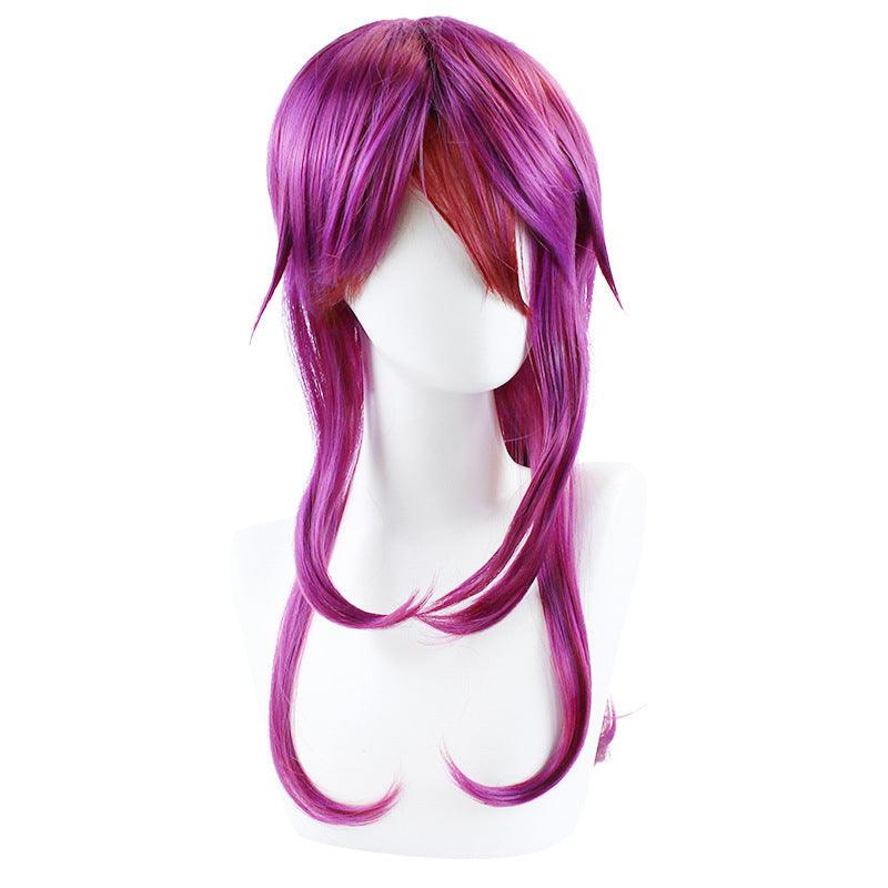 Genshin Impact Rosaria Purple Cosplay Wig - CrazeCosplay