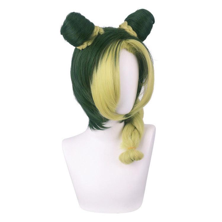 Jolyne Cujoh Yellow Cosplay Wig - CrazeCosplay