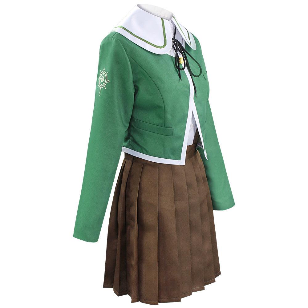 Danganronpa Chihiro Fujisaki Women Uniform Outfit Halloween Carnival Costumeosplay Costume