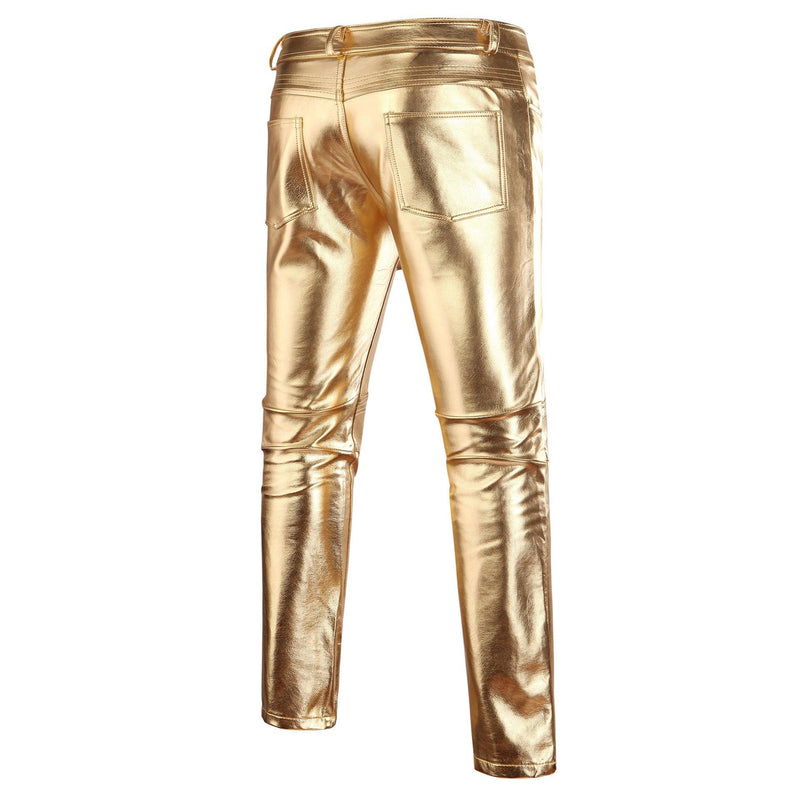 Ramses Nacho Libre Costume Cosplay Golden Pants for Adults