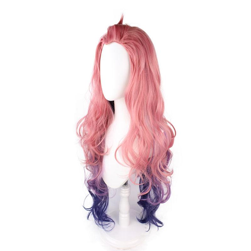 League of Legends LoL Seraphine Pink Cosplay Wig