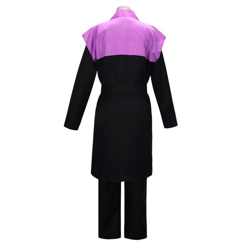 Demon Slayer Kimetsu No Yaiba Genya Shinazugawa Cosplay Costume Halloween Suit - CrazeCosplay