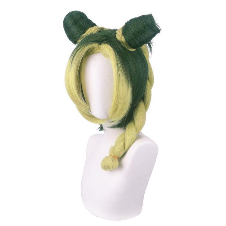 Jolyne Cujoh Yellow Cosplay Wig - CrazeCosplay