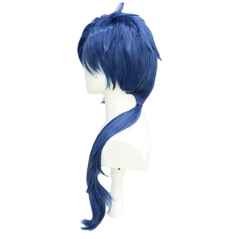 Genshin Impact Kaeya Blue Cosplay Wig - CrazeCosplay