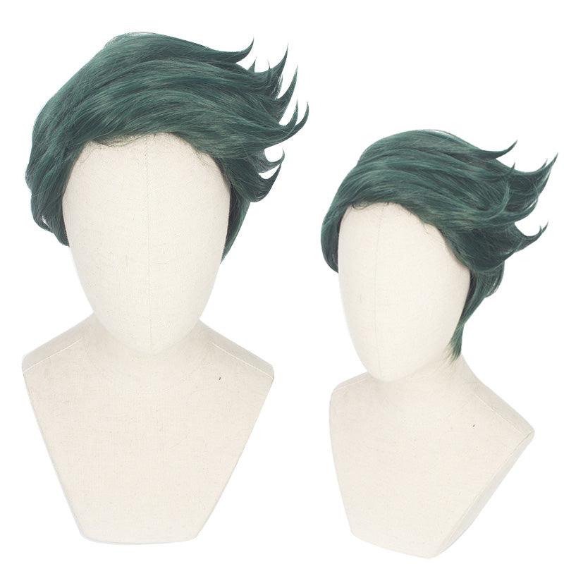 JoJo's Bizarre Adventure: Diamond Is Unbreakable Rohan Kishibe Deep Green Cosplay Wig - CrazeCosplay