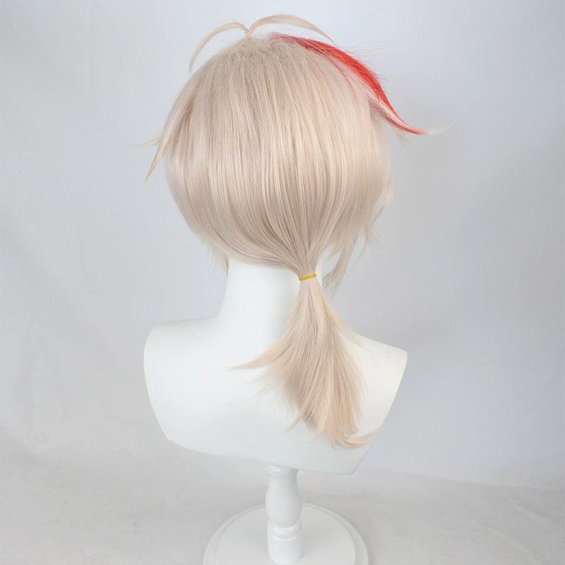 Genshin Impact Kazuha Cosplay Wig Heat Resistant Synthetic Hair Carnival Halloween Party Props - CrazeCosplay