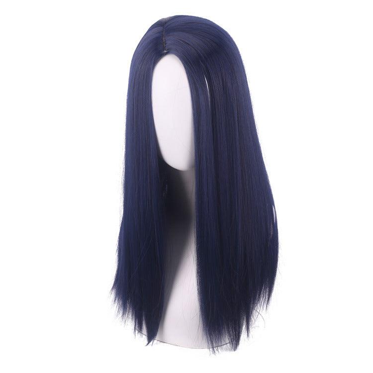 Caitlyn Kiramman Navy Blue Cosplay Wig