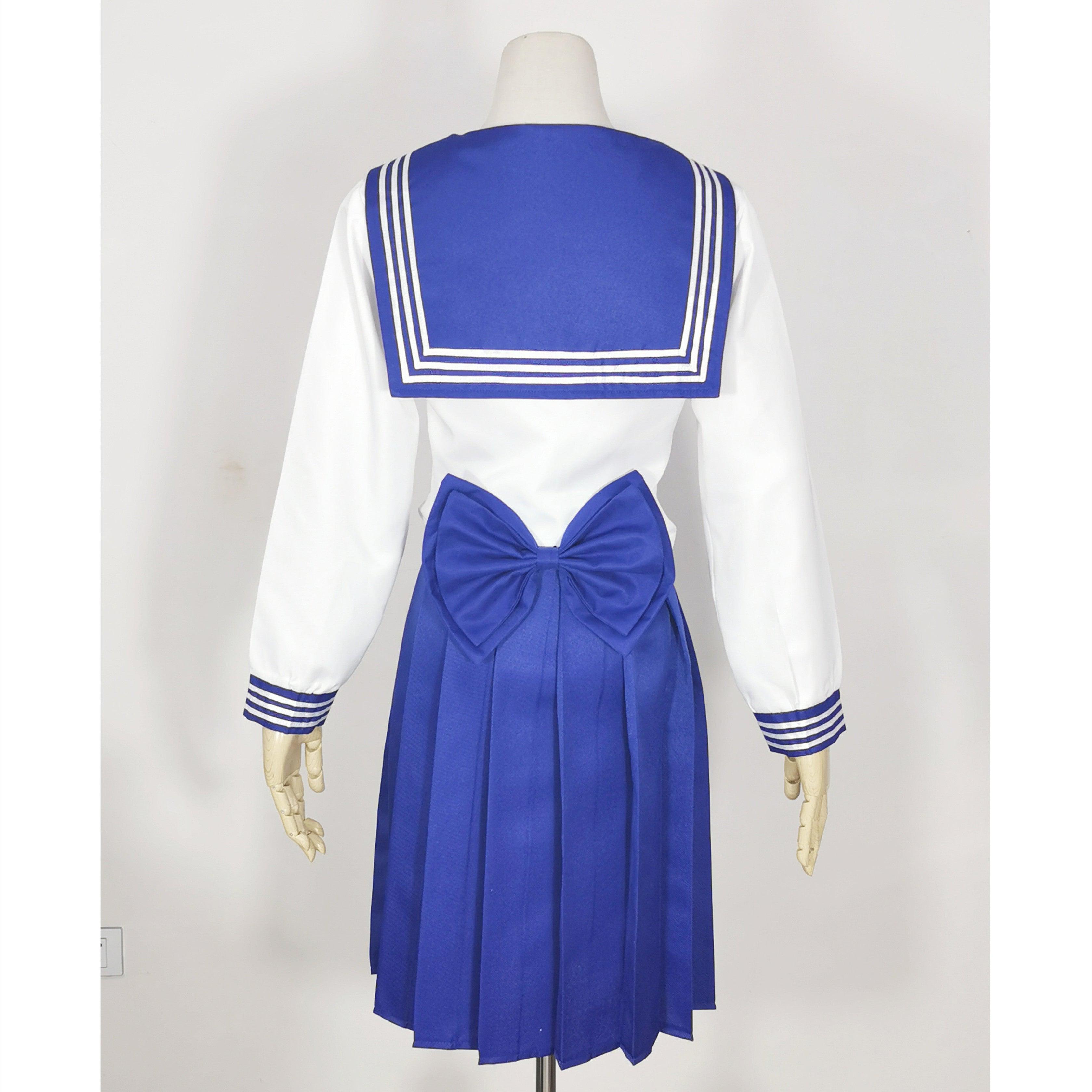 Sailor Moon Tsukino Usagi School Uniform Cosplay Costume - CrazeCosplay