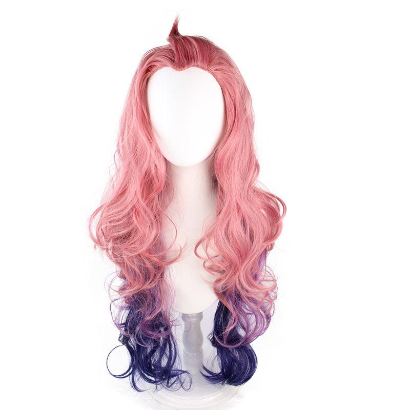 League of Legends LoL Seraphine Pink Cosplay Wig