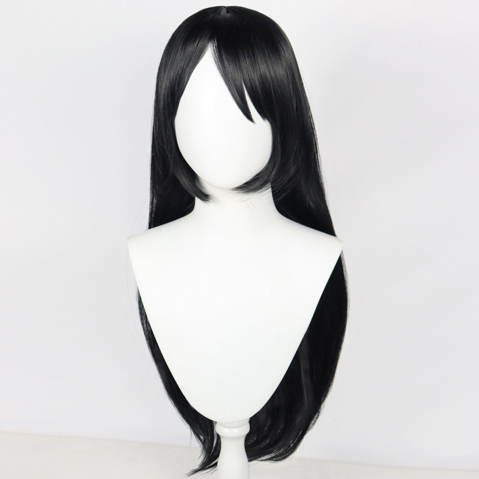 Rika Orimoto Black Cosplay Wig