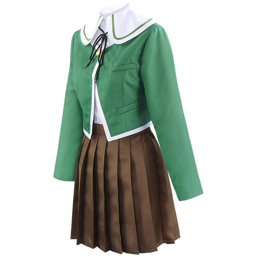 Danganronpa Chihiro Fujisaki Women Uniform Outfit Halloween Carnival Costumeosplay Costume