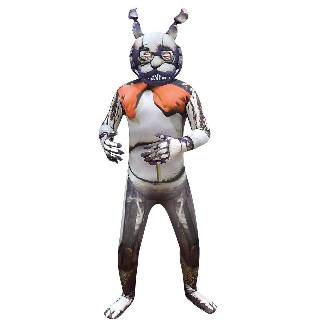 Fnaf Springtrap Costume Kids Suit Boys Girls Halloween Jumpsuit - CrazeCosplay