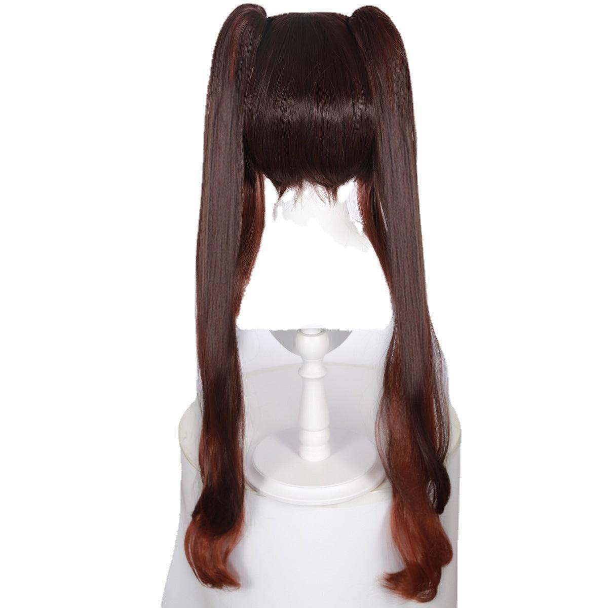 Genshin Impact Hu Tao Brown Cosplay Wig - CrazeCosplay