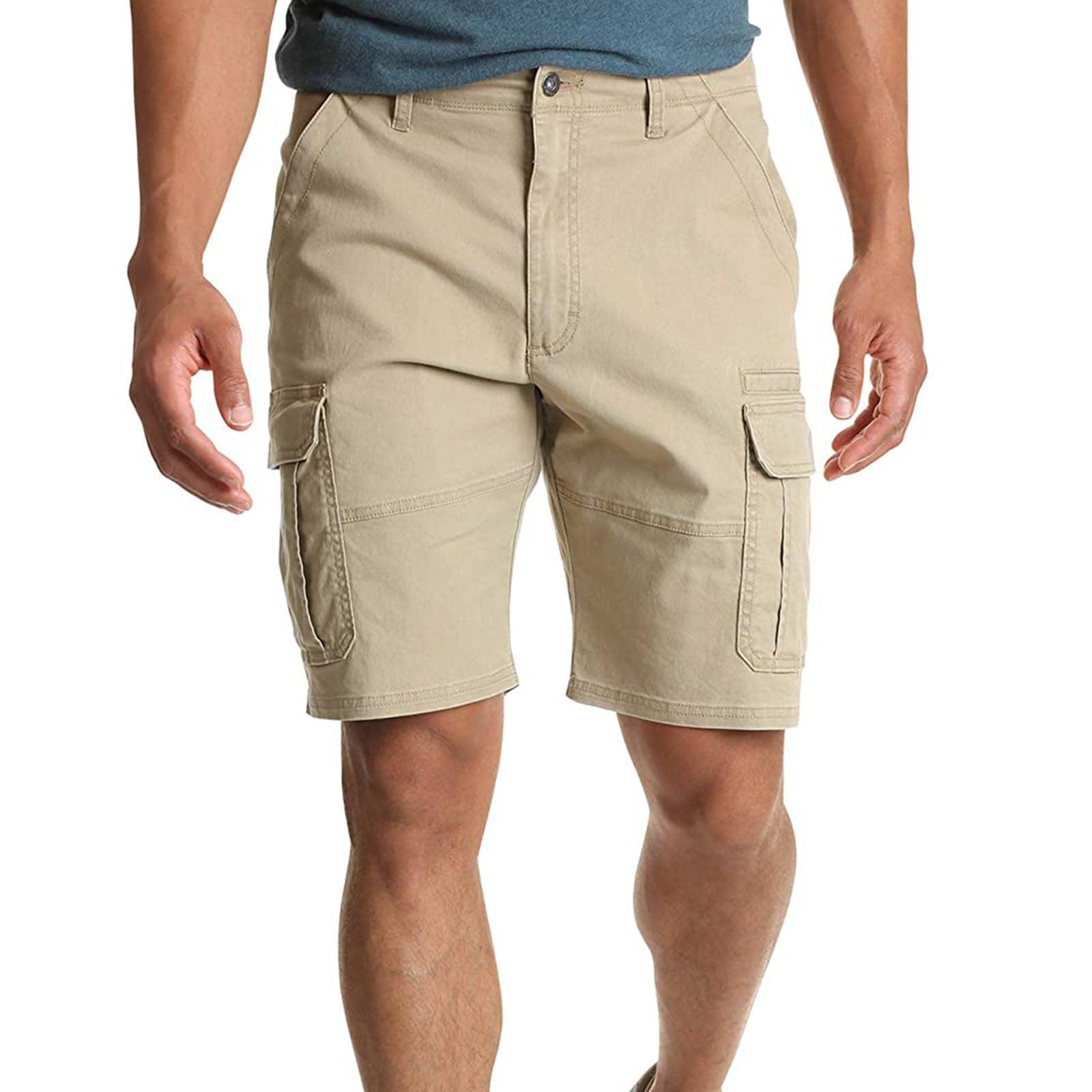 Steve Irwin Costume Halloween Outfit Khaki Shorts for Mens