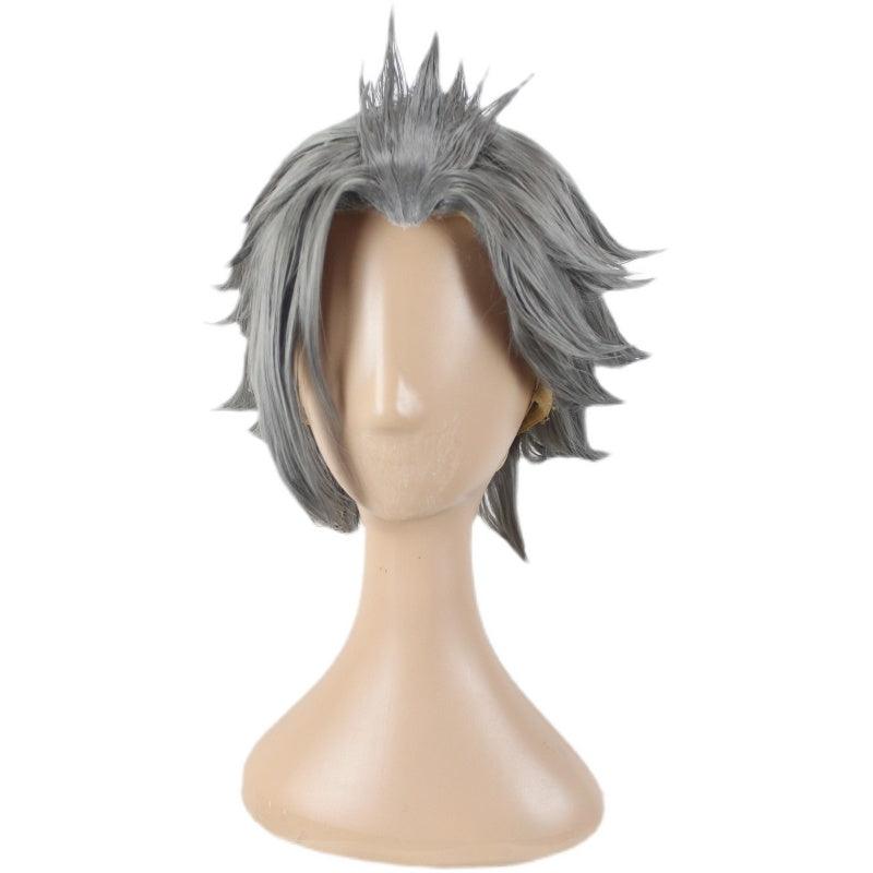 Akudama Drive Execution Division Master Grey Cosplay Wig - CrazeCosplay