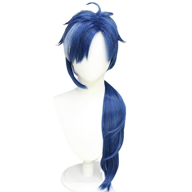 Genshin Impact Kaeya Blue Cosplay Wig - CrazeCosplay