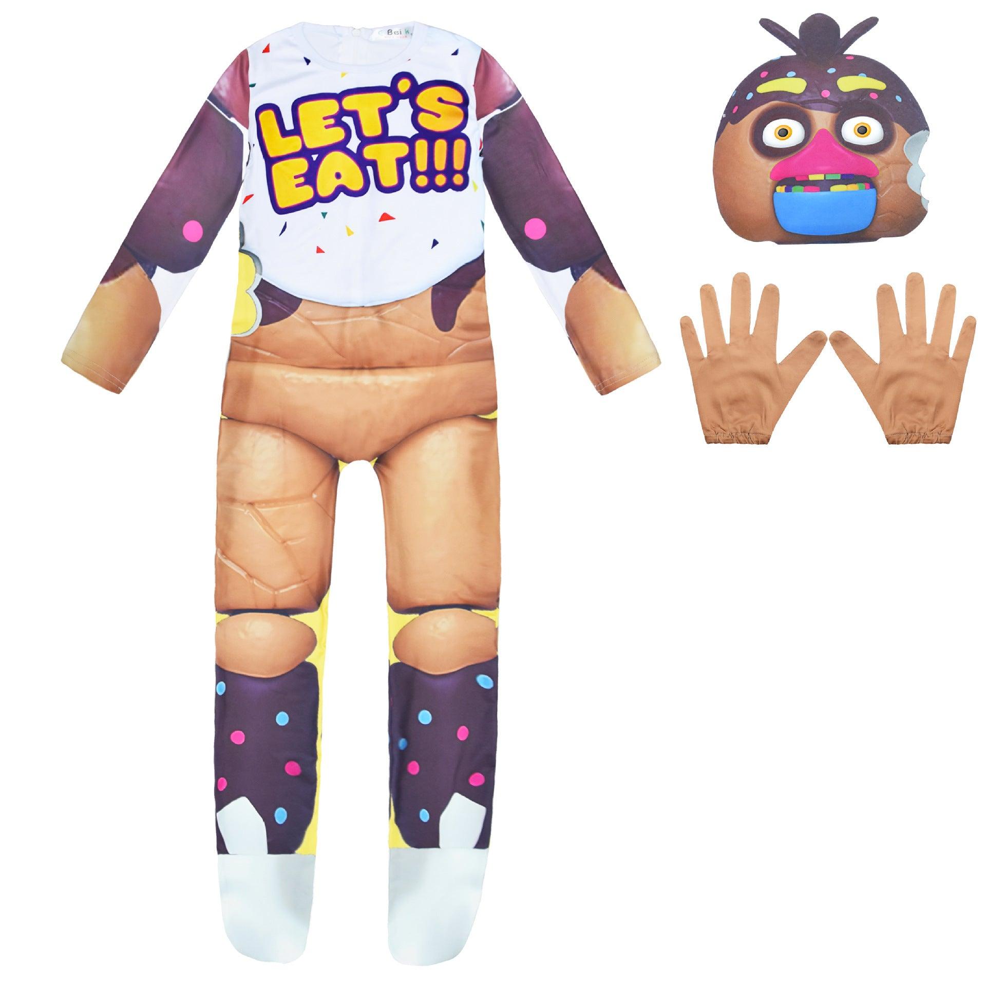 Fnaf Chica Halloween Costume for Kids - CrazeCosplay