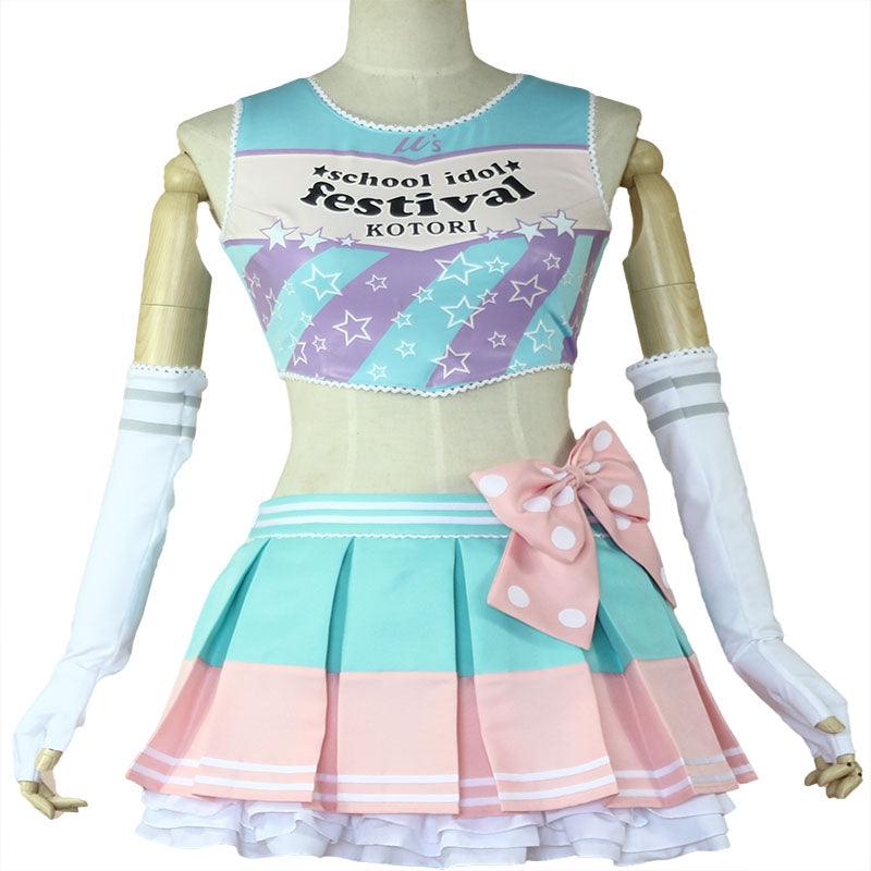 Kotori Minami Cosplay Euphoria Cheer Costume