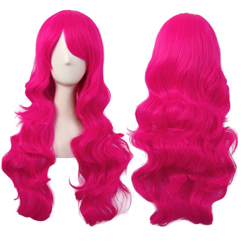 Starfire Cosplay Wigs Pink Teen Titans For Halloween Costume - CrazeCosplay