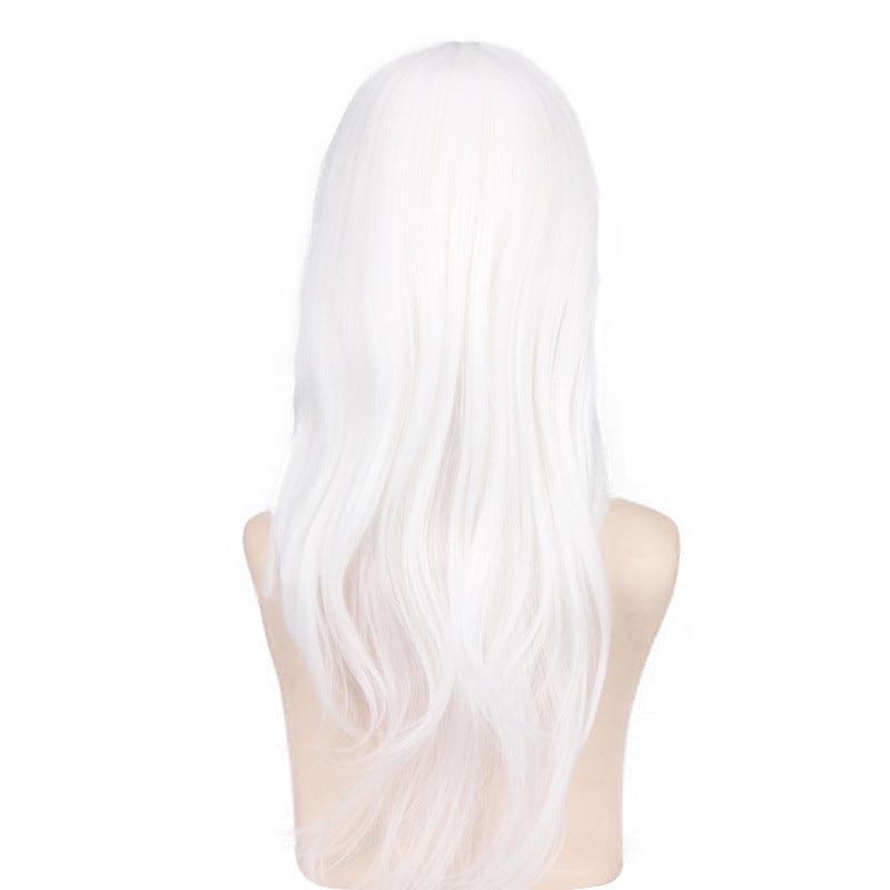 Ashe White Cosplay Wig