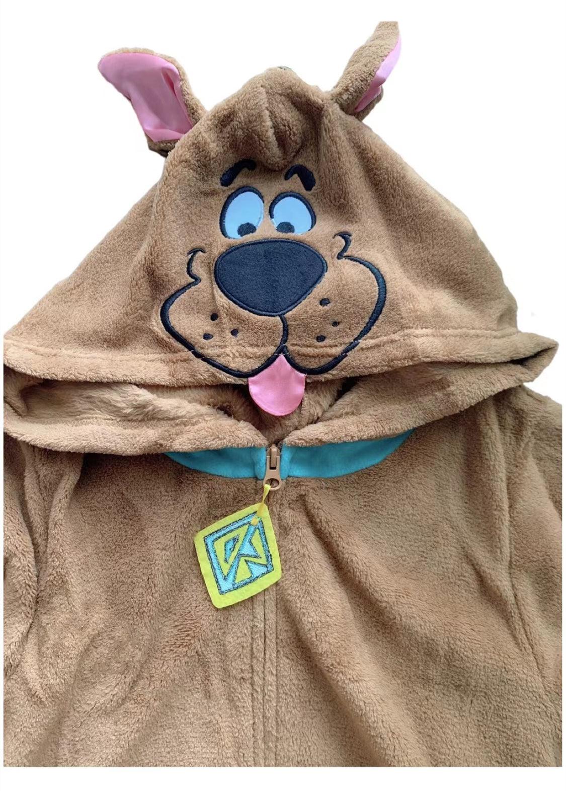 Scooby Doo Pajamas Halloween Onesie for Adults Womens Mens - CrazeCosplay