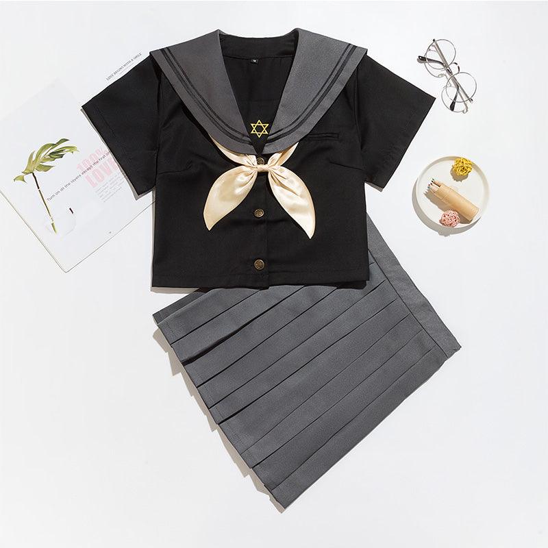 Card Captor Sakura Kinomoto Sakura Jk School Uniform Outfit Cosplay Costume - CrazeCosplay