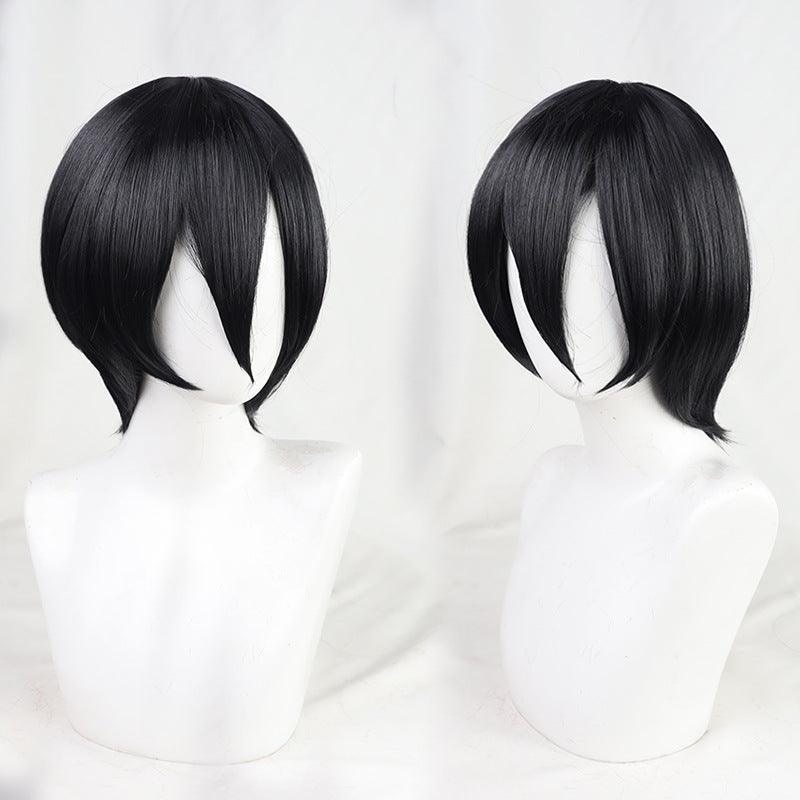 Mikasa Ackerman Black Short Cosplay Wig