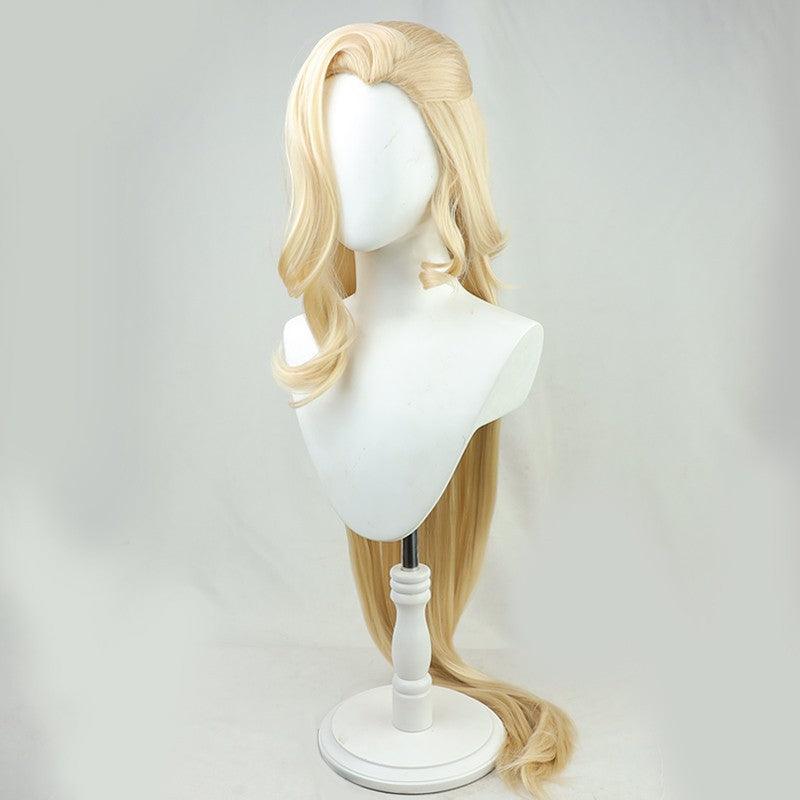 Genshin Impact La Signora Cosplay Wig Long Curly Hair Cosplay Wig - CrazeCosplay