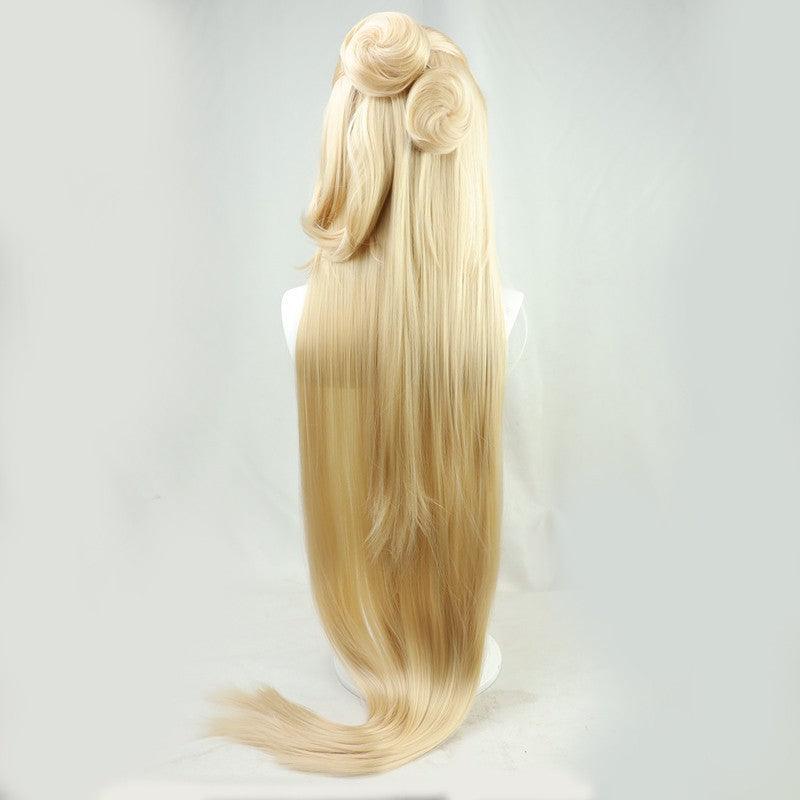 Genshin Impact La Signora Cosplay Wig Long Curly Hair Cosplay Wig - CrazeCosplay