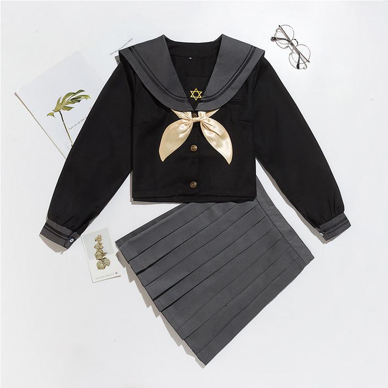 Card Captor Sakura Kinomoto Sakura Jk School Uniform Outfit Cosplay Costume - CrazeCosplay