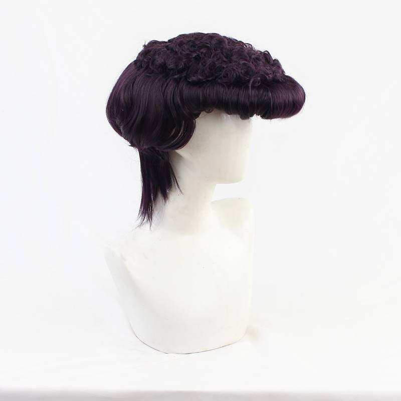 JoJo's Bizarre Adventure: Diamond Is Unbreakable Josuke Higashikata Dark Purple Cosplay Wig - CrazeCosplay