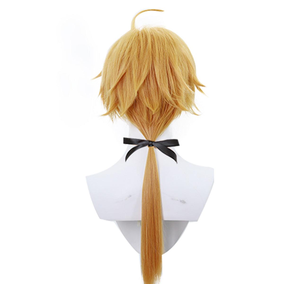 Genshin Impact Thoma Cosplay Wig - CrazeCosplay